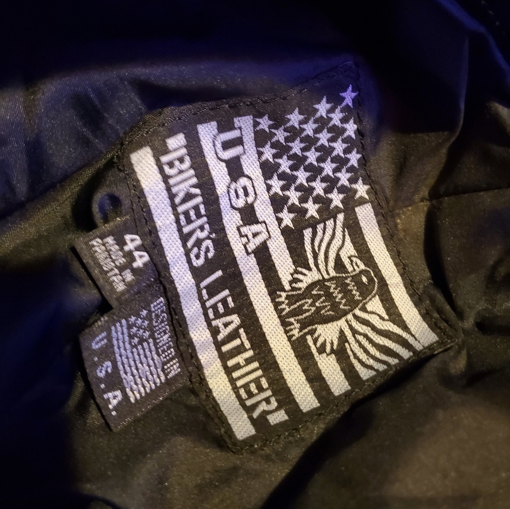 USA BIKERS LEATHER PANTS